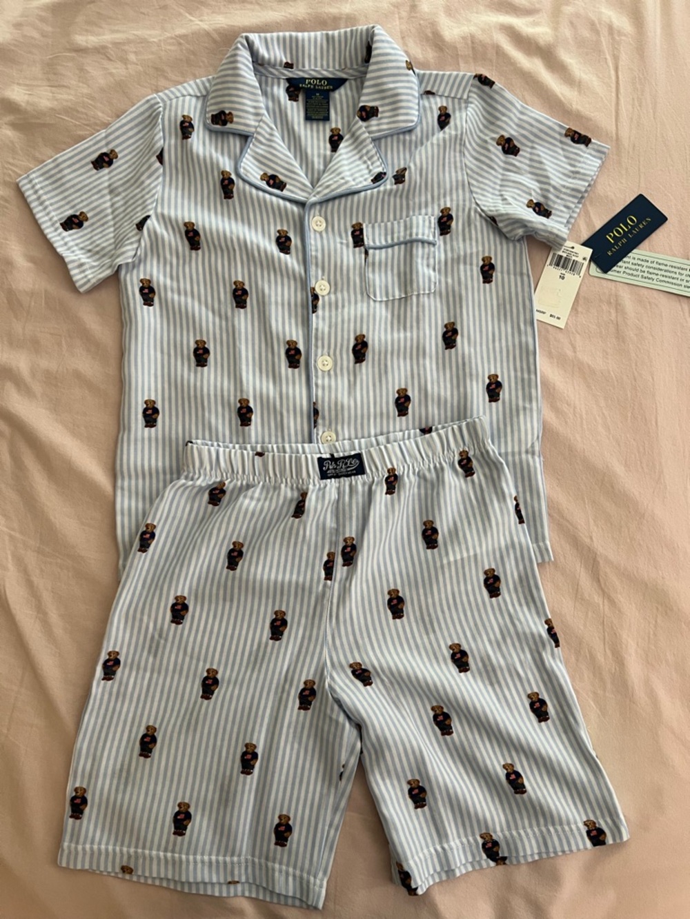 Polo by Ralph Lauren Polo Bear Pajama Set